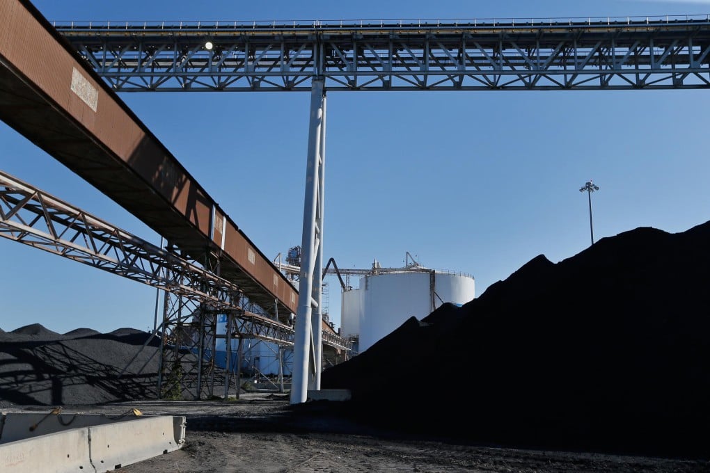 A US coal terminal operated by Trafigura subsidiary Impala. Photo: Bloomberg