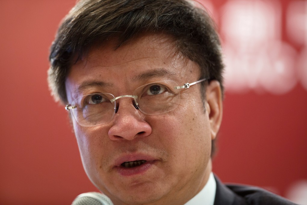 Moody's recently downgraded Sunac China, headed by Sun Hongbin, to the speculative grade of B1 with a stable outlook. Photo: Bloomberg