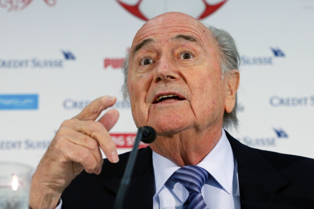 Sepp Blatter is running for another term as Fifa president. Photo: Reuters