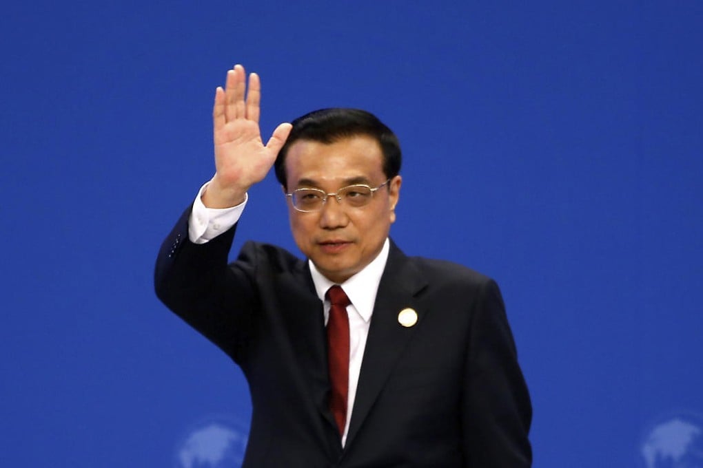 Premier Li Keqiang says downward pressure on growth is increasing.