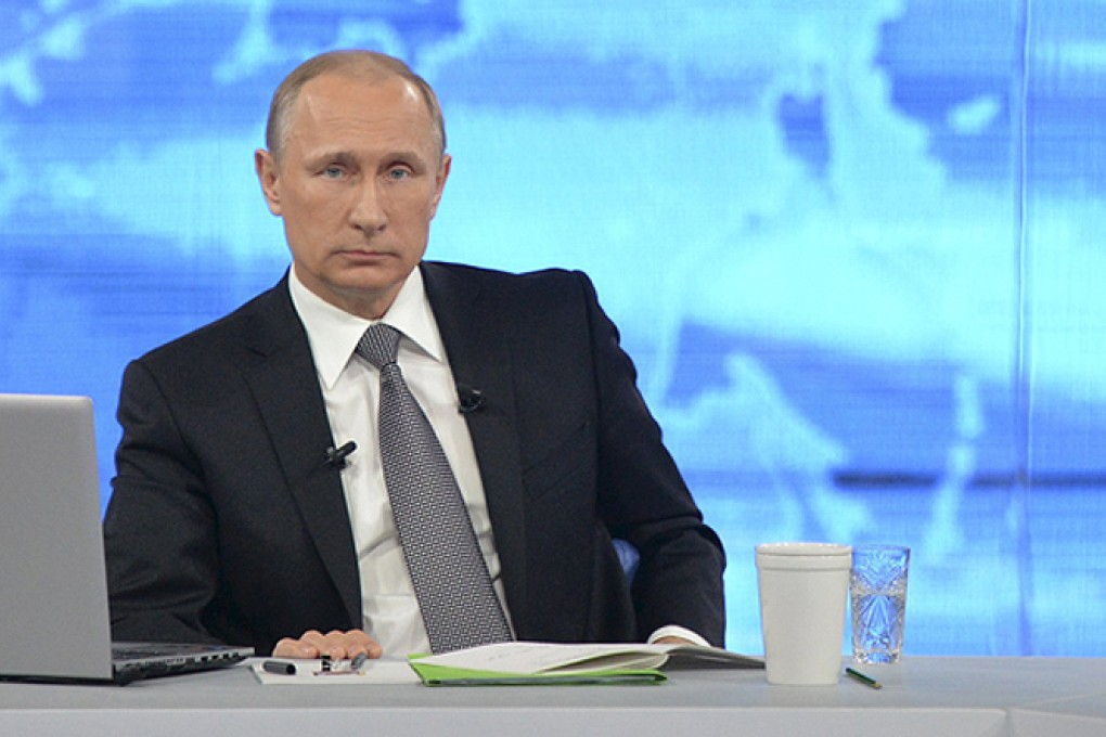 The Russian leader told a television interviewer Russia and the US share a common agenda. Photo: Reuters