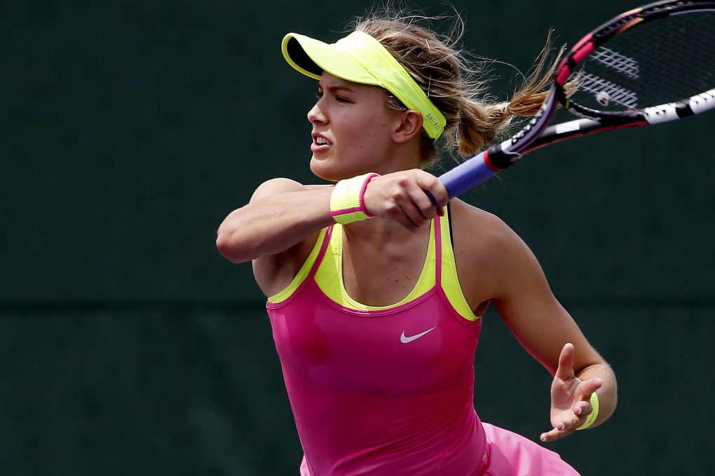 Star attraction Eugenie Bouchard was a late withdrawal from last year's Hong Kong Open. HKTA president Herbert Chow got into hot water with the WTA for claiming  Bouchard did not "honour her agreement". Photo: USA Today Sports