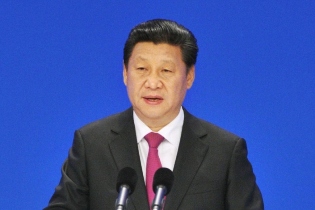 President Xi Jinping delivered a keynote address last month focusing on China's vision for the Silk Road initiatives. Photo: Kyodo