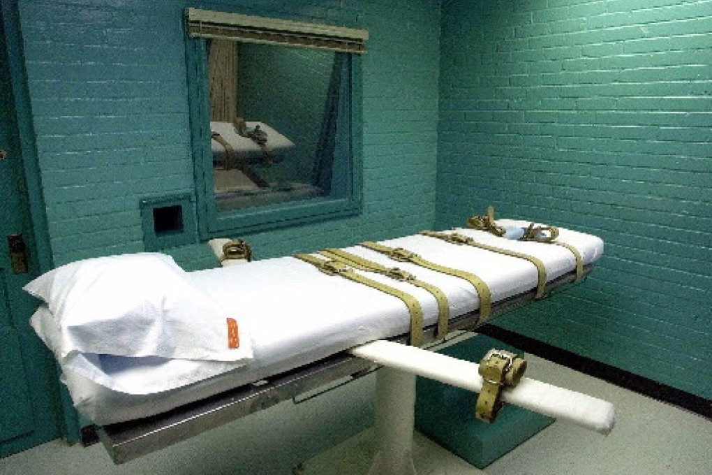 This is a Texas death chamber in Huntsville, Texas. Oklahoma has become the first US state to allow nitrogen gas for executions. Photo: AP