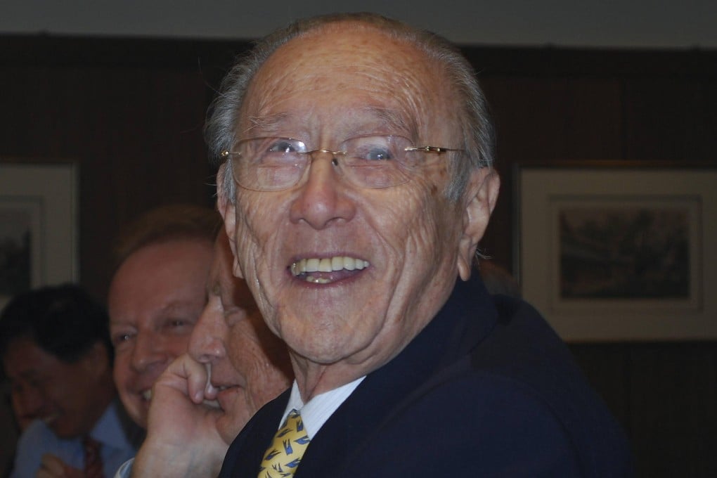 Roger Lobo, pictured on his 90th birthday.Photo: SCMP Pictures