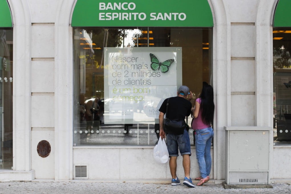 Novo Banco was created from the collapse of Banco Espirito Santo. Photo: AFP