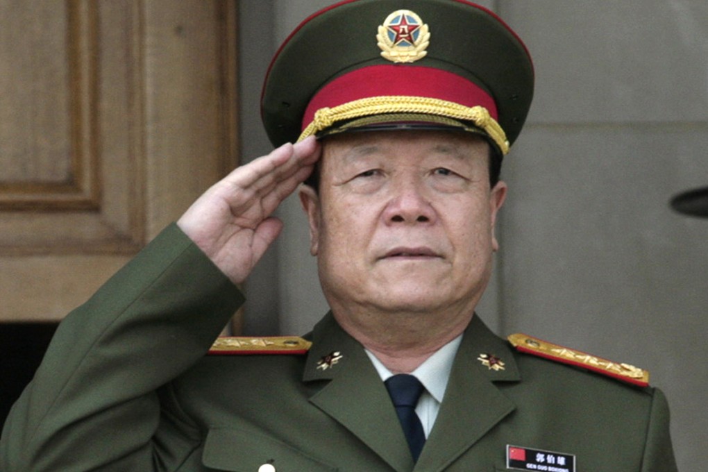 Guo Boxiong was one of the Central Military Commission's vice-chairmen. Photo: Reuters