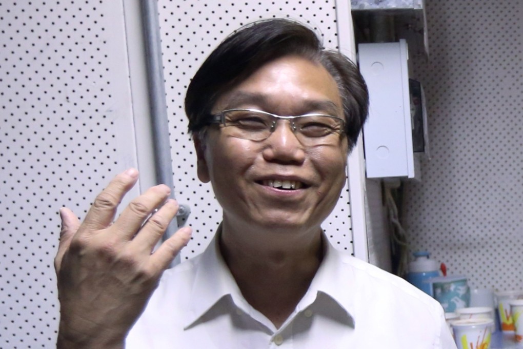 Nelson Wong Sing-chi has broken ranks over the pan-democratic stance on the government's electoral reform package. Photo: Sam Tsang