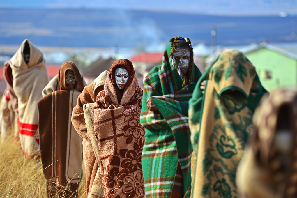 Xhosa boys after undergoing circumcision ceremony in South Africa's Eastern Cape. Photo: AFP