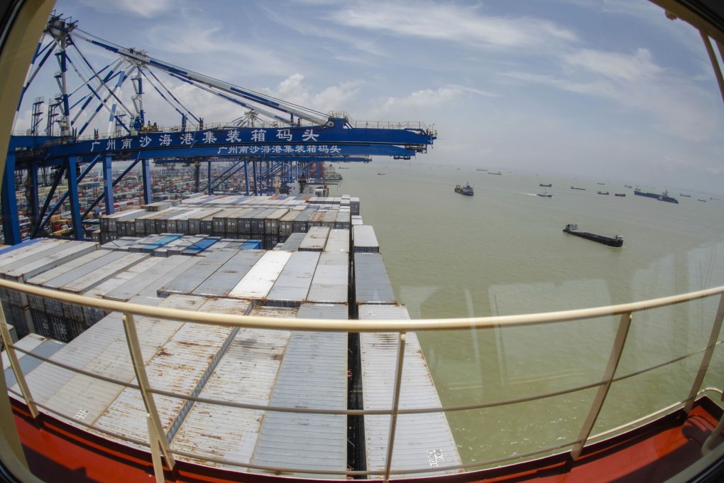 Nansha will focus on the development of shipping and logistics, as well as specialised financial services. Photo: Reuters