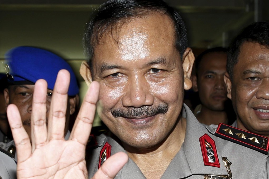 Badrodin Haiti was chosen as police chief.