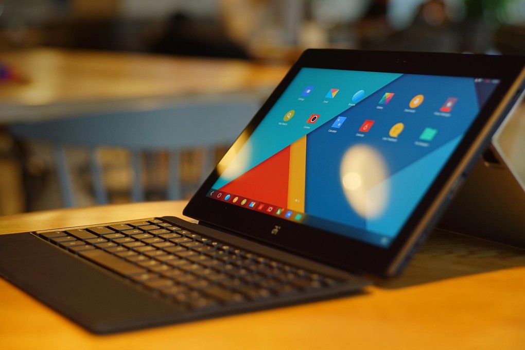 The Jide Remix Ultra tablet purports to offer the ease of a tablet and the productivity of a laptop. Photo: SCMP Pictures
