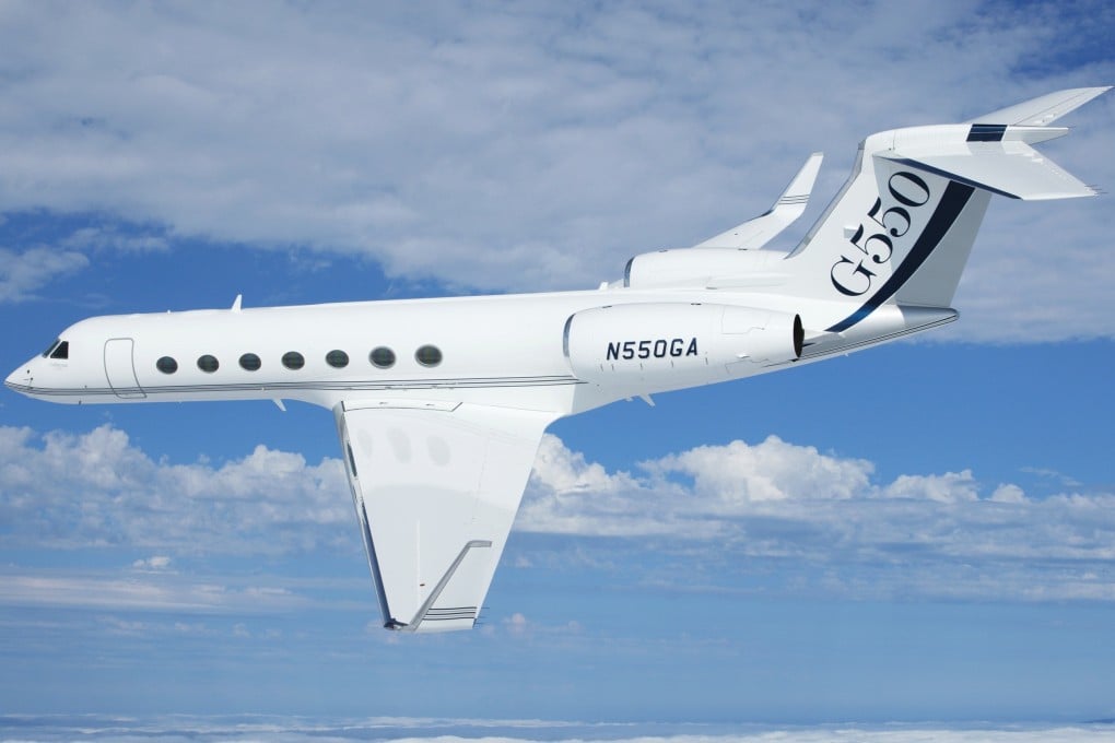 A Gulfstream 550, as owned by Jack Ma.
