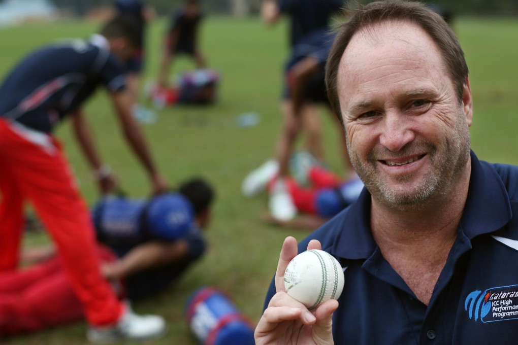 ICC official Richard Done plans to inspect the Guangzhou cricket stadium on Monday. Photo: Nora Tam