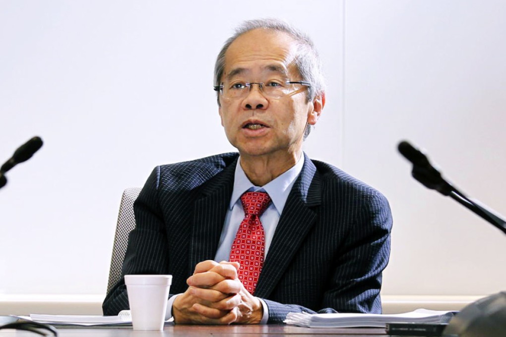 Commission CEO Stanley Wong in his office. Photo: May Tse