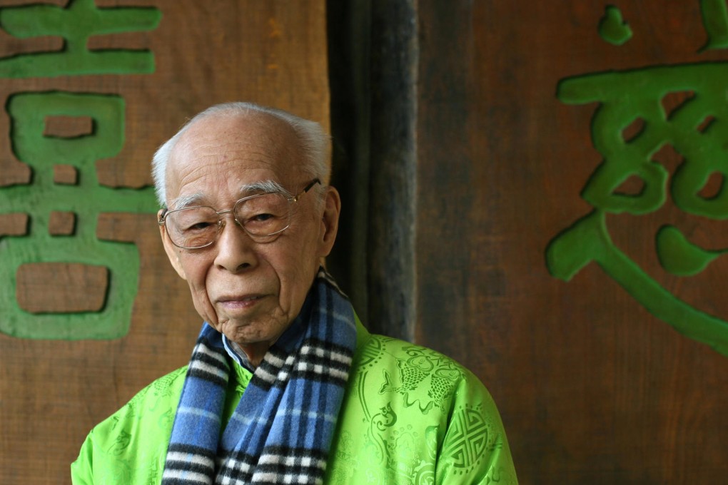 Jao Tsung-I turns 100 in two years. Photo: Dickson Lee