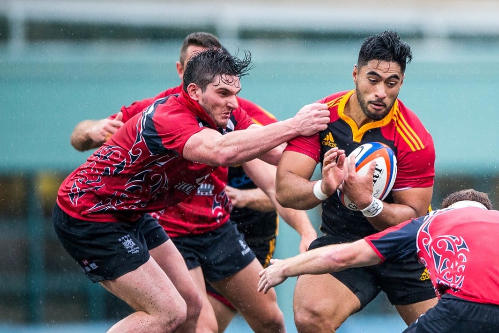 Charlie Higson-Smith (left) is reaping the rewards of a good season. Photo: HKRFU