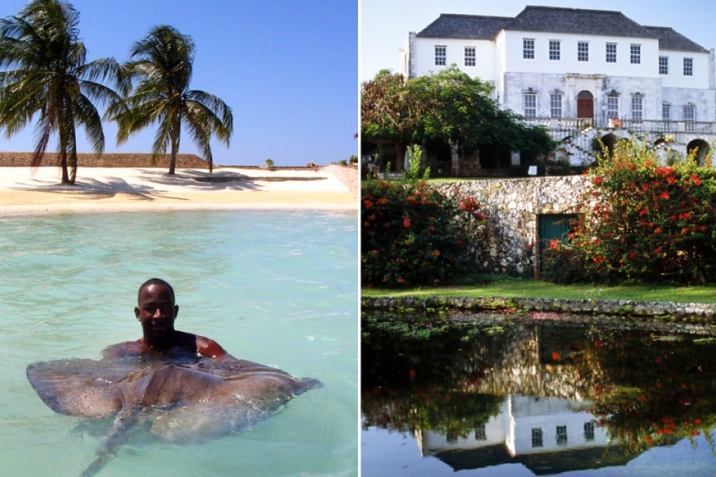A stingray rambler (left) and the Rose Hall Great House in Montego Bay in Jamaica. Photos: SCMP