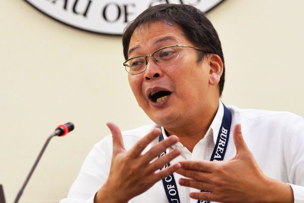 John Sevilla quit as customs chief after 15 months.Photo: AFP