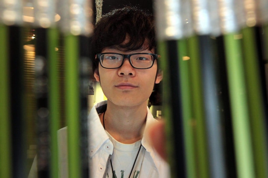 Jerry Siu in his Causeway Bay stationery shop. Photo: Bruce Yan