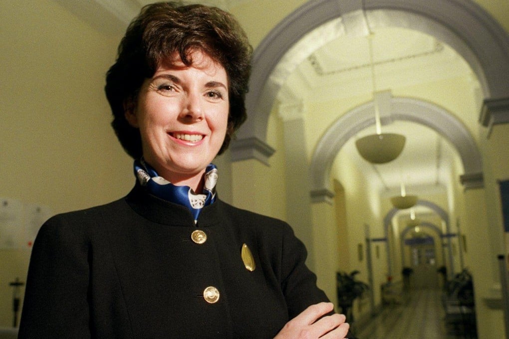 Mary Rafferty was the first woman to lead the Matilda International Hospital on The Peak.