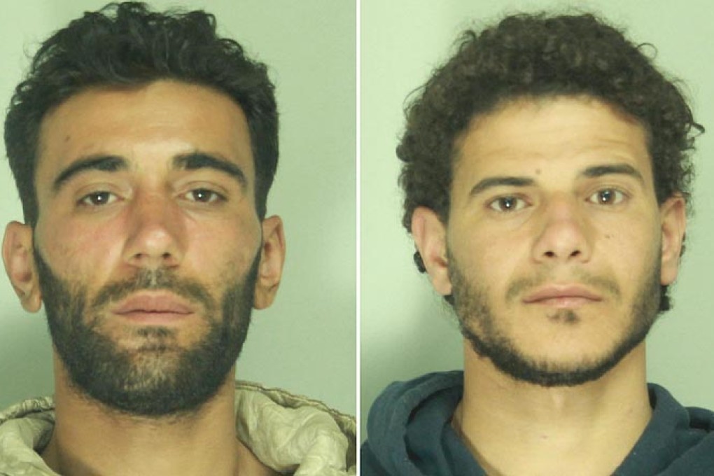 Mohammed Ali Malek (left) and Mahmud Bikhit, captain and crew member of the migrant ship that capsized off the Libya coast with the loss at least 700 lives. Photo: EPA