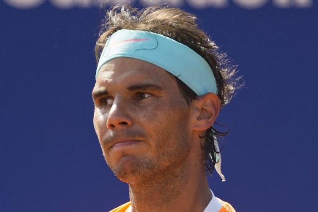 Rafael Nadal has looked unusually fragile in his matches so far this year. Photos: EPA