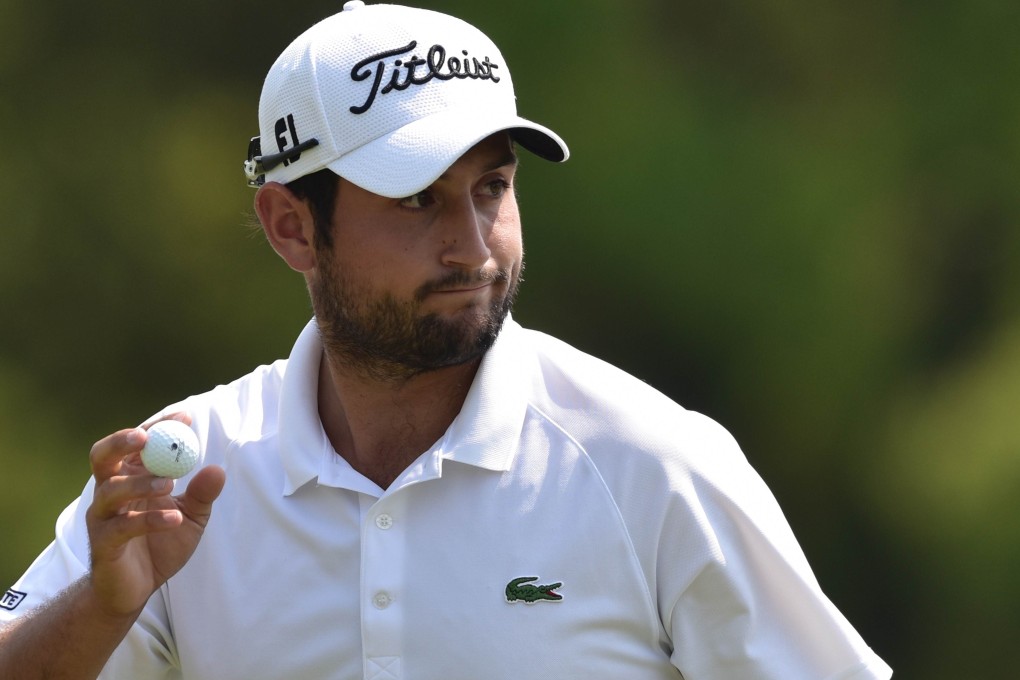 Alexander Levy of France is back in the box seat at the Volvo China Open after the third round. Photos: AFP