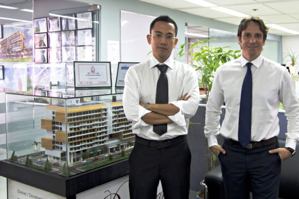 (From left): Jojo Leviste, president, and Romolo Nati, chairman