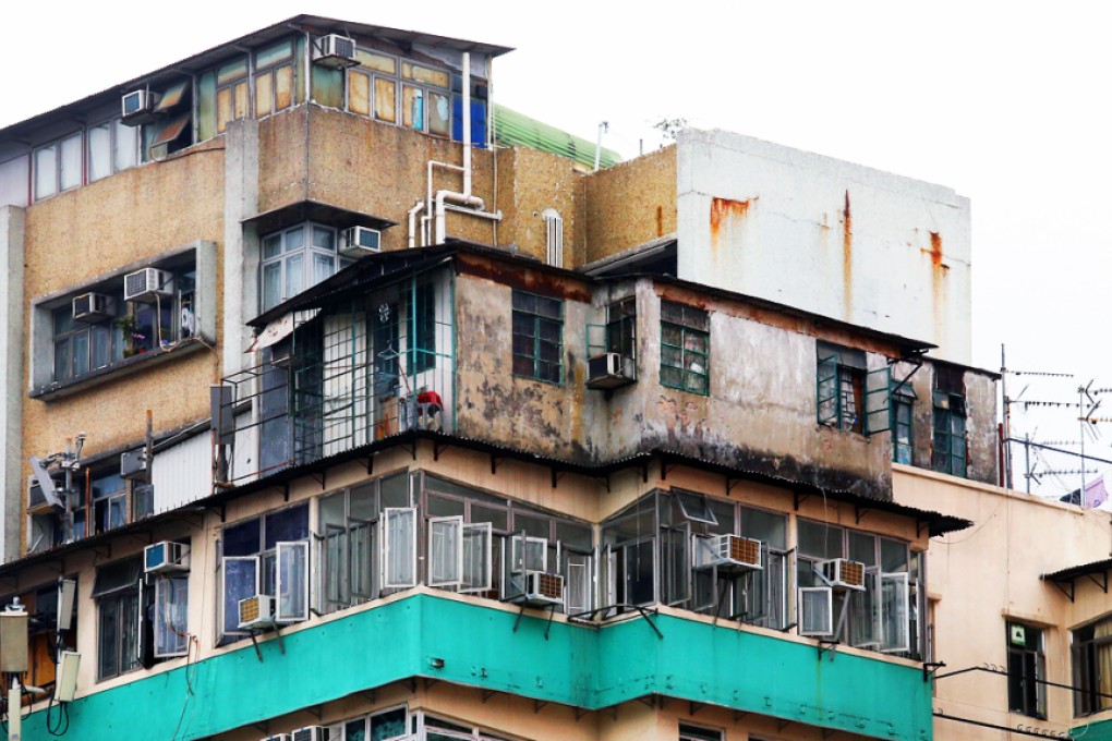 As a matter of urgency, rooftop structures on single-staircase buildings should be removed. Photo: David Wong