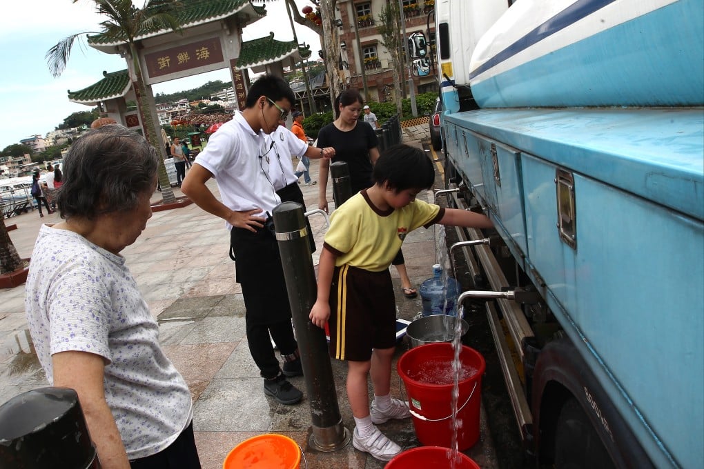 Hong Kong residents are used to plentiful water of good quality. But this comes at a price. Photo: Jonathan Wong