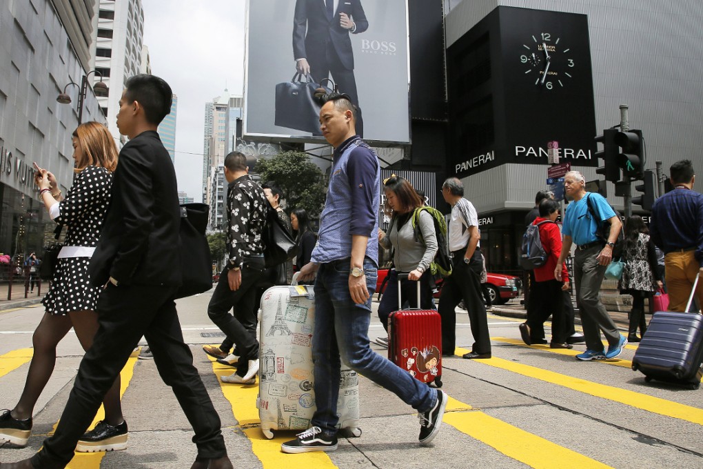 Visitor numbers have shown a marked decline in recent months, factors Lam blamed on last year's Occupy sit-ins and recent protests against traders from across the border. Photo: AP