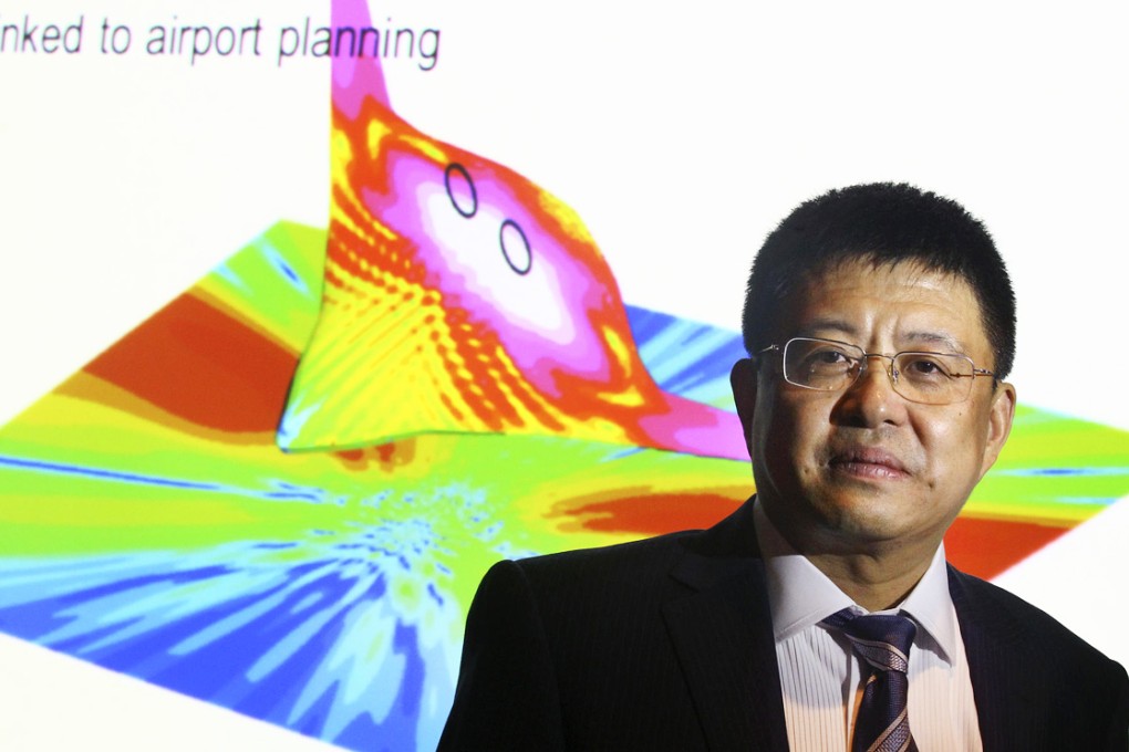 Professor Zhang Xin, who is an expert on aeroacoustics and studies ways to reduce aircraft noise, said a course in aerodynamics he will help kick-start next year could offer a cost-effective solution to analysing the problem. Photo: Dickson Lee