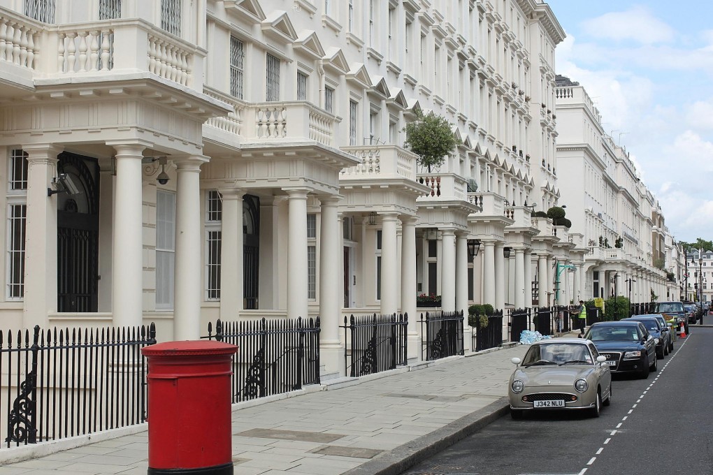 The threat of a mansion tax has weighed on luxury home prices in London. Photo: Bloomberg