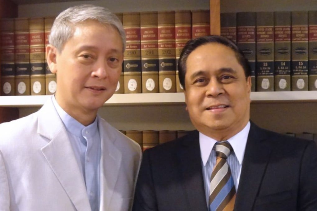 Rolando Villonco (left), chairman, and Cesar Manalaysay, managing partner
