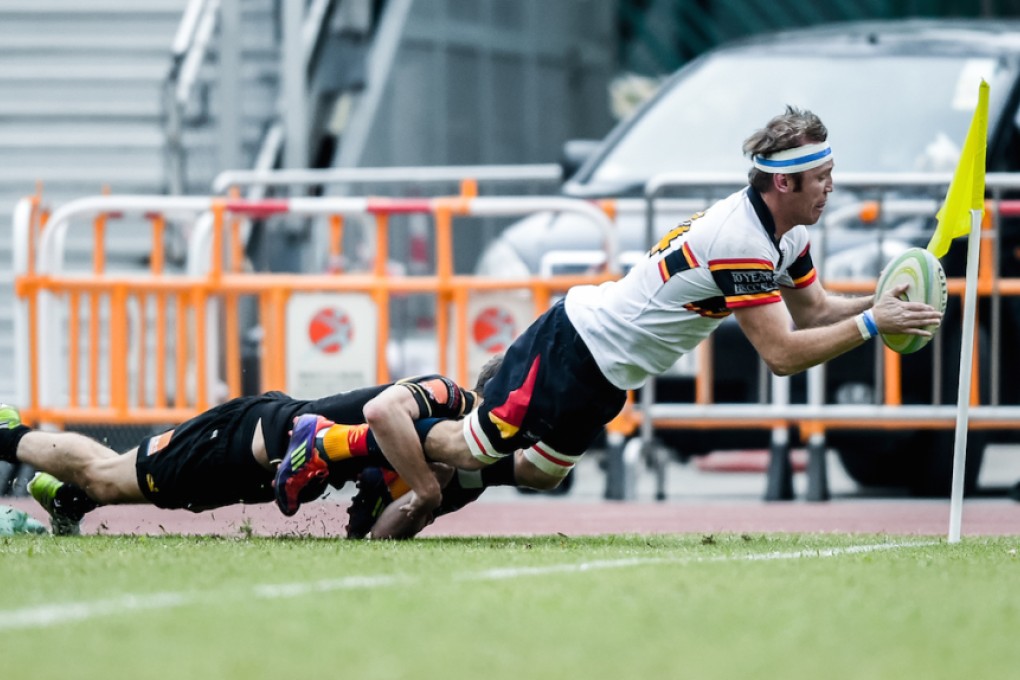 Damian "Moses" Bailey is seen as a dynamic player. The South African is now eligible to play for Hong Kong. Photos: Ike Li/HKRFU