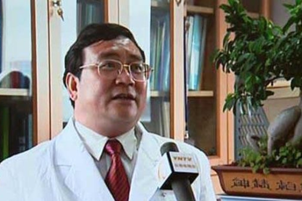 Wang Tianchao is accused of taking millions of yuan in cash and property bribes while chief of the First People's Hospital in Kunming. Photo: SCMP Pictures