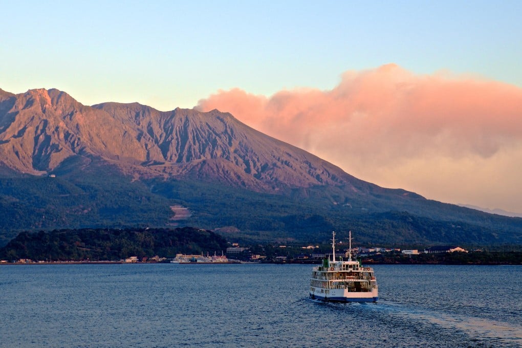 Sakurajima, or Cherry Blossom Island, a live volcano seen from Kagoshima harbour. Photos: Craig Lewis, Corbis