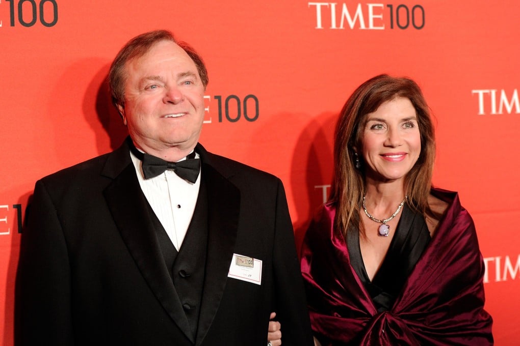 Harold Hamm and his then wife Sue Ann. Photo: AP