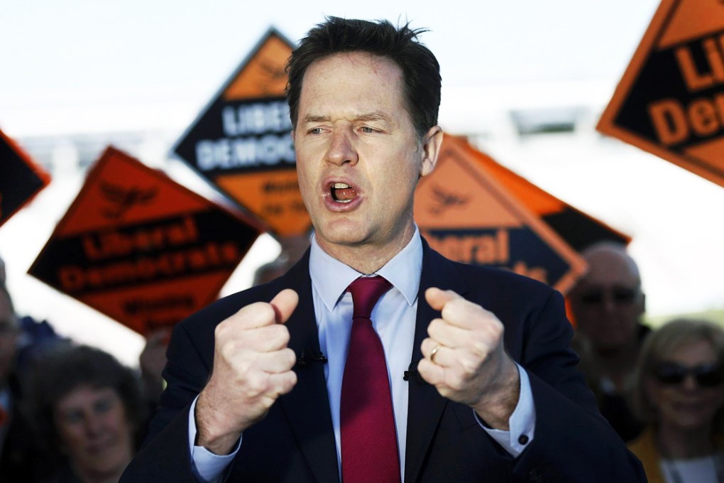 Lib Dems leader Nick Clegg. Photo: Reuters