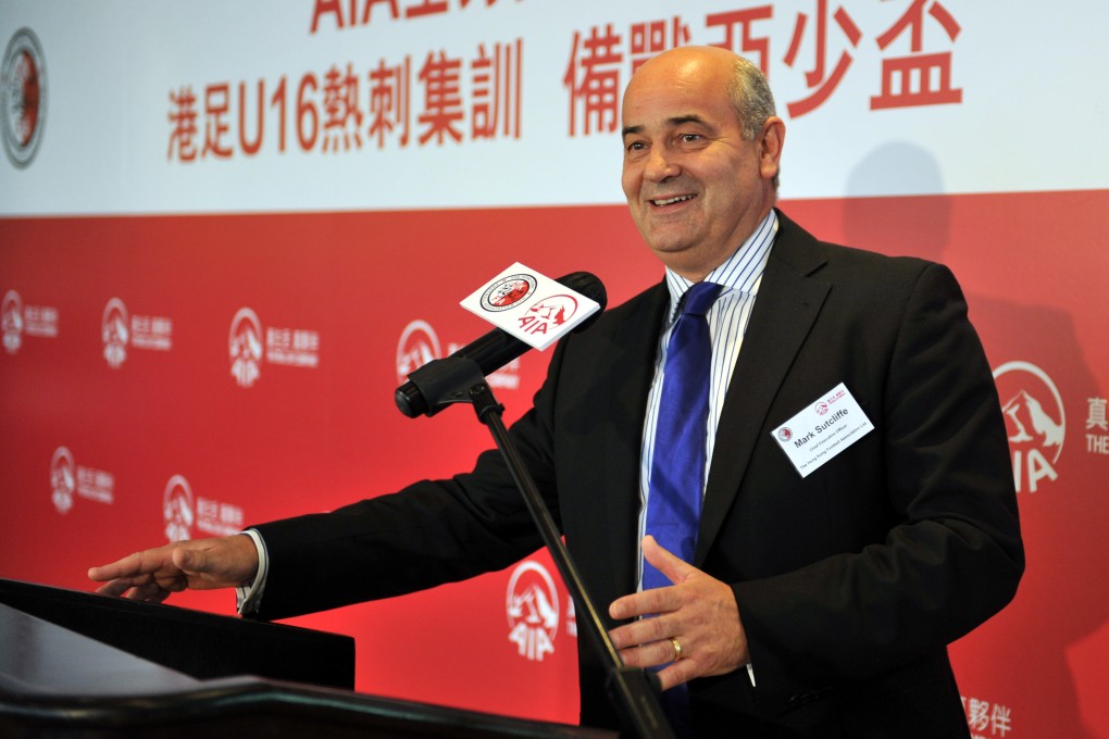 Hong Kong Football Association Chief Executive Mark Sutcliffe is trying to increase the talent pool for the national squad. Photo: Xinhua