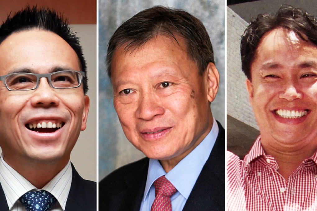 The most well-known kidnappings in the city's recent history were the abductions of Li Ka-shing’s son Victor Li Tzar-kuoi (left) in 1996, and billionaire Walter Kwok Ping-sheung (centre), the former chairman of Sun Hung Kai Properties, in 1997. Both were carried out by notorious crime king “Big Spender” Cheung Tze-keung (right). Photos: Edward Wong, Paul Yeung, SCMP