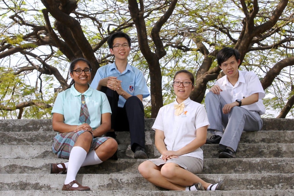 (From left) Parmeet Kaur, Chau Tak-huen, Ariel Chan and Lau King-heng. Photo: May Tse