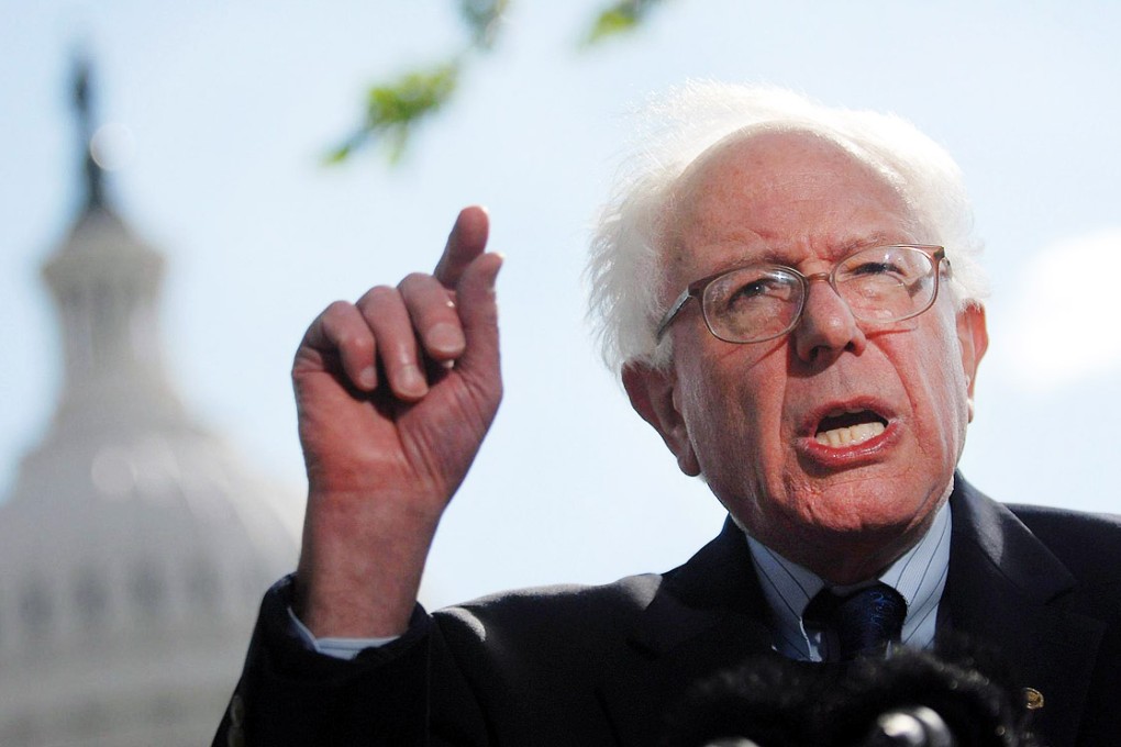 Bernie Sanders elected to US Senate from Vermont in 2006. Photo: EPA