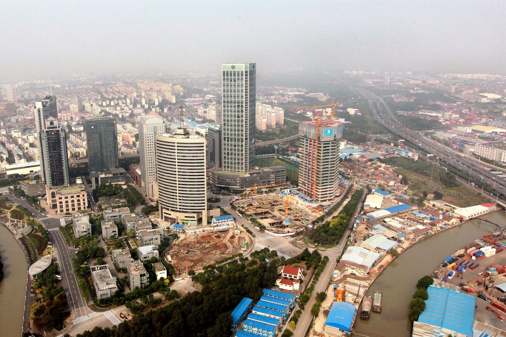 The Shanghai Free Trade Zone, where Chinese individuals may soon be allowed to invest in overseas markets directly. Photo: Xinhua