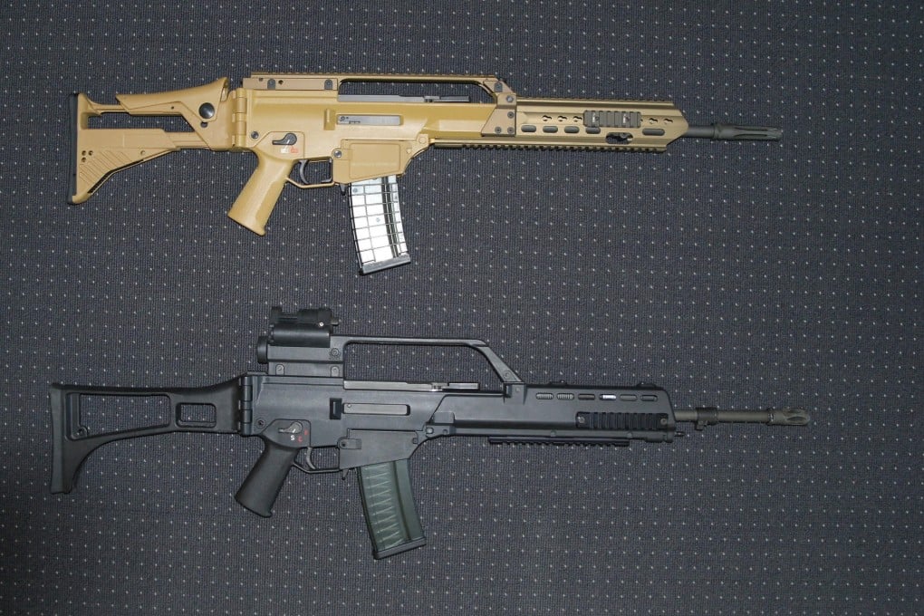 The future of Heckler & Koch's G36 assault rifle is cloudy. Photo Bloomberg