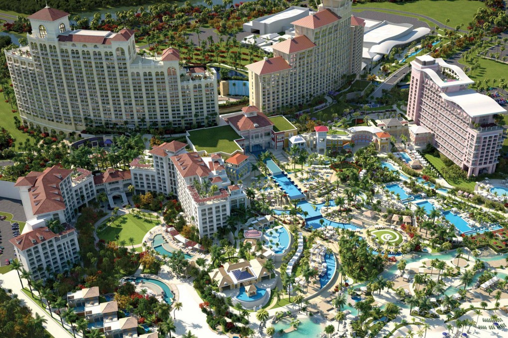 The US$3.5 billion Baha Mar luxury resort in the Bahamas was saved by a loan from China's export-import bank. Photo: SCMP Pictures