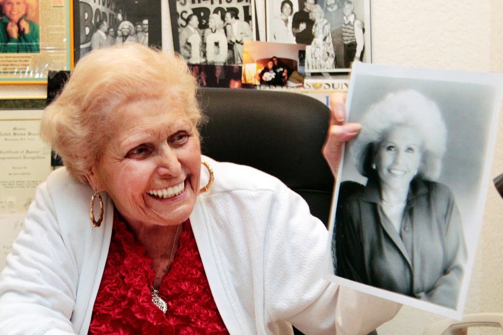 The diet pioneer pictured at her Florida home in 2014. Photo: AP