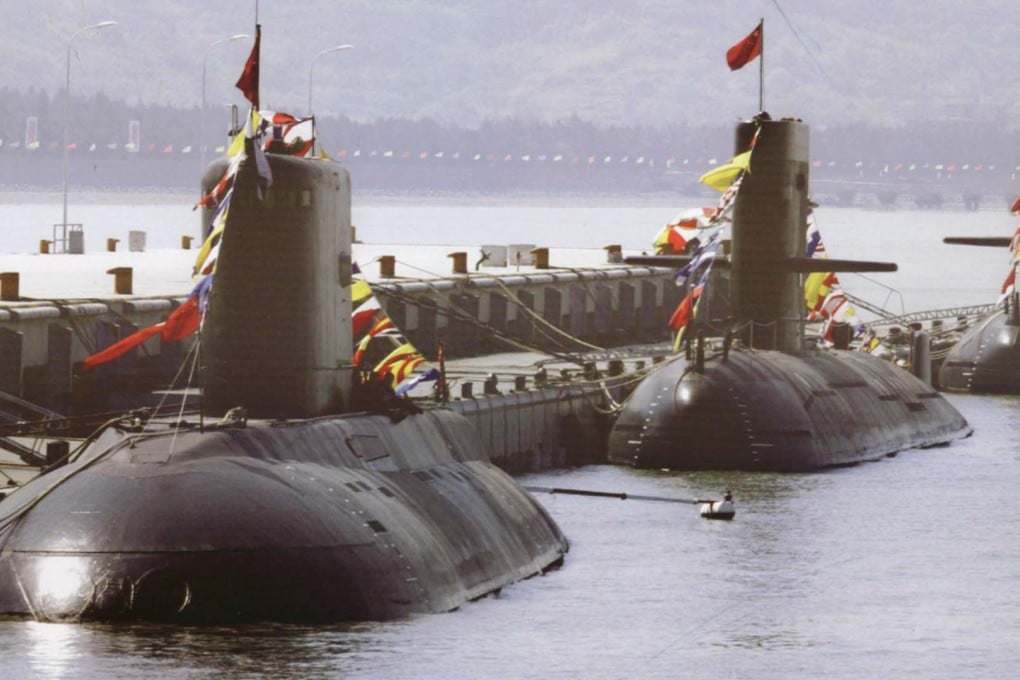 Type 091 and 092 nuclear submarines. Photo: SMP