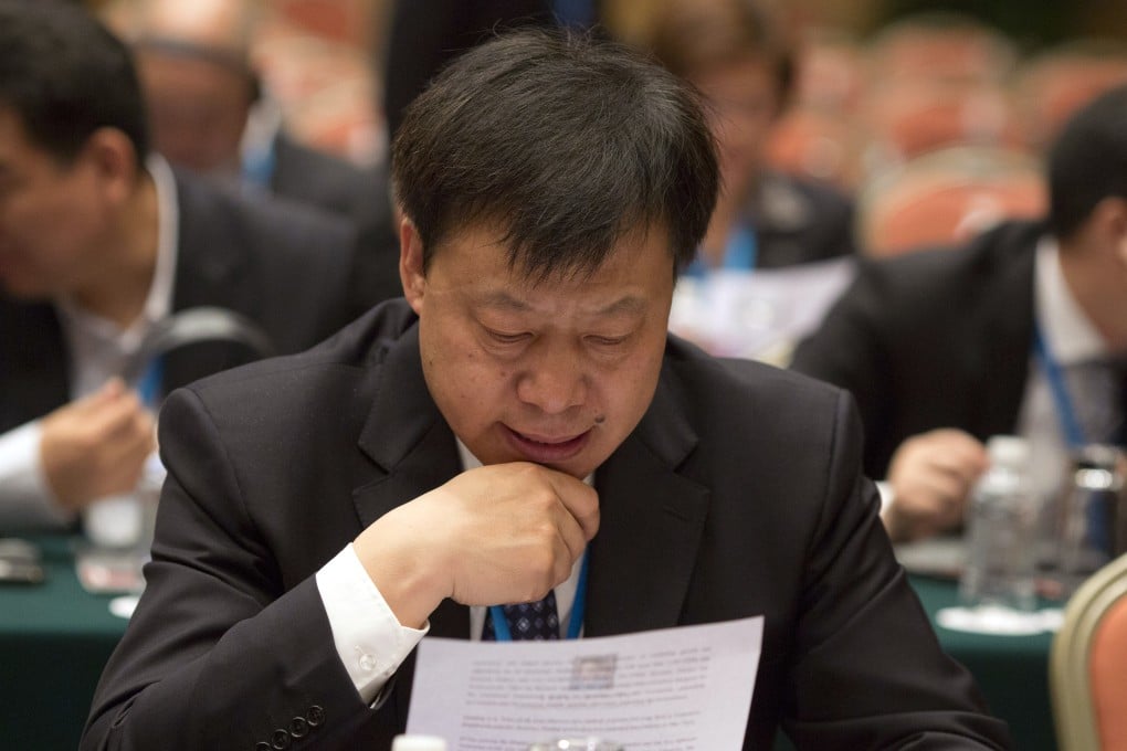 A Communist Party cadre attends discussions with visiting US government officials at the China Executive Leadership Academy Pudong (CELAP). Photo: AP
